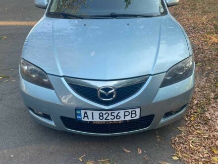 Синий Мазда 3, объемом двигателя 2 л и пробегом 209 тыс. км за 3999 $, фото 1 на Automoto.ua