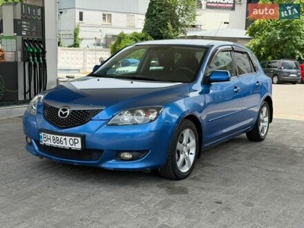 Синий Мазда 3, объемом двигателя 1.6 л и пробегом 173 тыс. км за 3999 $, фото 1 на Automoto.ua