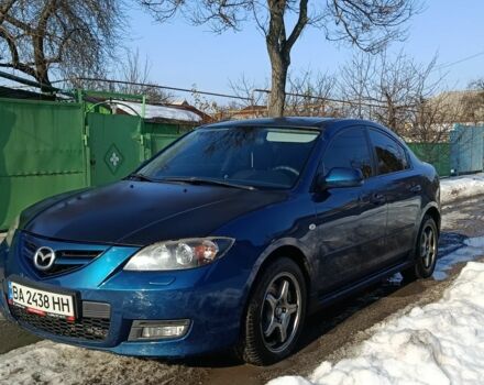 Синій Мазда 3, об'ємом двигуна 2 л та пробігом 123 тис. км за 4200 $, фото 1 на Automoto.ua