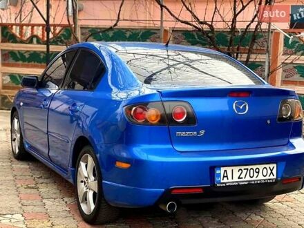 Мазда 3 2006 в Ватутино на Automoto.ua Синий Мазда 3, объемом двигателя 2 л и пробегом 240 тыс. км за 4200 $, фото 1 на Automoto.ua