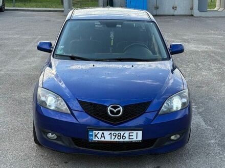 Синий Мазда 3, объемом двигателя 1.6 л и пробегом 248 тыс. км за 4549 $, фото 1 на Automoto.ua