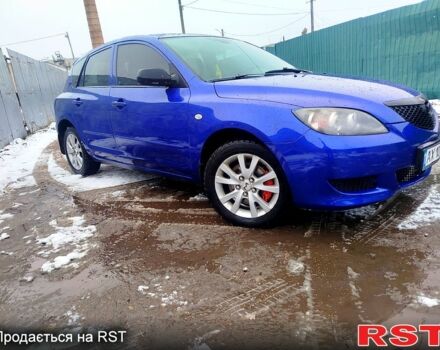 Синій Мазда 3, об'ємом двигуна 2 л та пробігом 230 тис. км за 4500 $, фото 1 на Automoto.ua