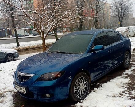 Синій Мазда 3, об'ємом двигуна 1.6 л та пробігом 190 тис. км за 6150 $, фото 1 на Automoto.ua