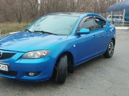Синий Мазда 3, объемом двигателя 1.6 л и пробегом 279 тыс. км за 5200 $, фото 1 на Automoto.ua