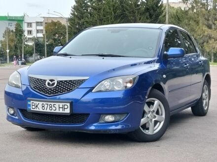 Мазда 3 2006 в Ровно на Automoto.ua Синий Мазда 3, объемом двигателя 1.6 л и пробегом 269 тыс. км за 5300 $, фото 1 на Automoto.ua