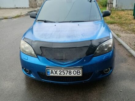 Синій Мазда 3, об'ємом двигуна 2 л та пробігом 376 тис. км за 2500 $, фото 1 на Automoto.ua