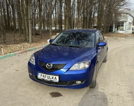 Синий Мазда 3, объемом двигателя 1.6 л и пробегом 258 тыс. км за 4600 $, фото 1 на Automoto.ua