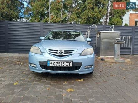 Синий Мазда 3, объемом двигателя 1.6 л и пробегом 331 тыс. км за 4300 $, фото 1 на Automoto.ua