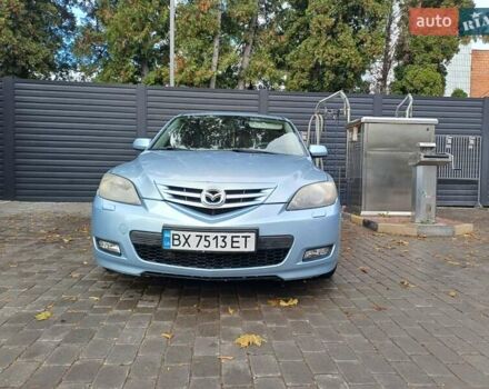 Синий Мазда 3, объемом двигателя 1.6 л и пробегом 331 тыс. км за 4300 $, фото 1 на Automoto.ua