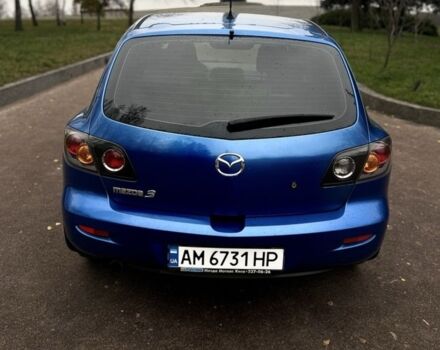 Синий Мазда 3, объемом двигателя 1.6 л и пробегом 195 тыс. км за 4200 $, фото 1 на Automoto.ua