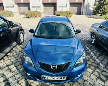 Синий Мазда 3, объемом двигателя 1.6 л и пробегом 192 тыс. км за 4500 $, фото 1 на Automoto.ua