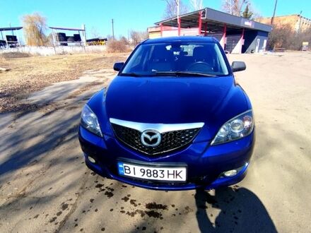 Синій Мазда 3, об'ємом двигуна 1.6 л та пробігом 200 тис. км за 4100 $, фото 1 на Automoto.ua
