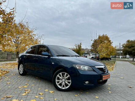 Синий Мазда 3, объемом двигателя 2 л и пробегом 274 тыс. км за 5800 $, фото 1 на Automoto.ua