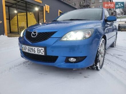 Синий Мазда 3, объемом двигателя 1.6 л и пробегом 139 тыс. км за 5500 $, фото 1 на Automoto.ua