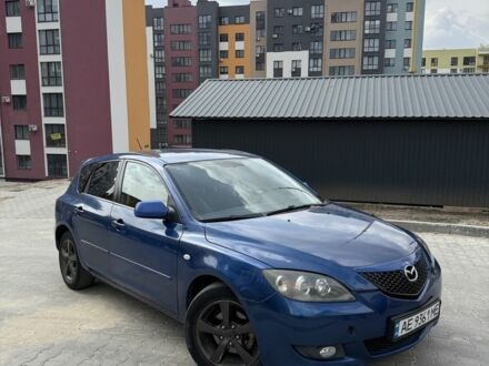 Синий Мазда 3, объемом двигателя 1.6 л и пробегом 235 тыс. км за 3700 $, фото 1 на Automoto.ua