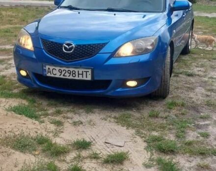 Синій Мазда 3, об'ємом двигуна 1.6 л та пробігом 19 тис. км за 2900 $, фото 1 на Automoto.ua