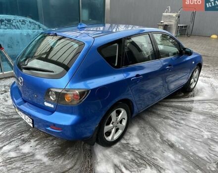 Синий Мазда 3, объемом двигателя 1.6 л и пробегом 121 тыс. км за 5200 $, фото 1 на Automoto.ua