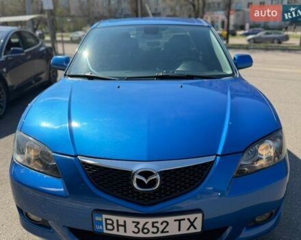 Синий Мазда 3, объемом двигателя 1.6 л и пробегом 206 тыс. км за 5000 $, фото 1 на Automoto.ua
