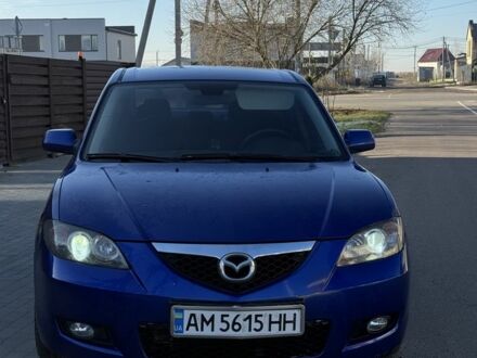 Синий Мазда 3, объемом двигателя 1.6 л и пробегом 222 тыс. км за 4850 $, фото 1 на Automoto.ua