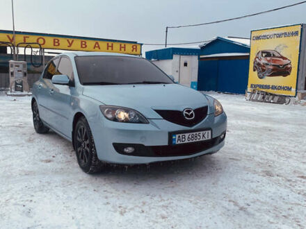 Синий Мазда 3, объемом двигателя 1.6 л и пробегом 318 тыс. км за 4800 $, фото 1 на Automoto.ua