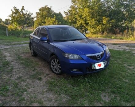 Синий Мазда 3, объемом двигателя 1.6 л и пробегом 167 тыс. км за 3900 $, фото 1 на Automoto.ua