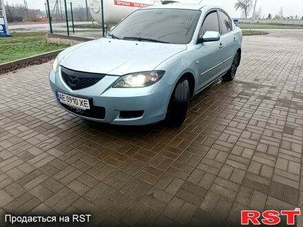 Синий Мазда 3, объемом двигателя 1.6 л и пробегом 320 тыс. км за 4600 $, фото 1 на Automoto.ua