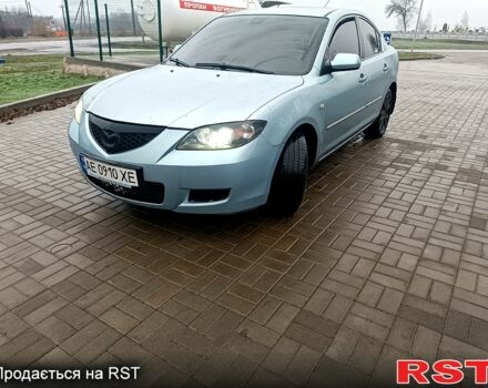 Синий Мазда 3, объемом двигателя 1.6 л и пробегом 320 тыс. км за 4600 $, фото 1 на Automoto.ua