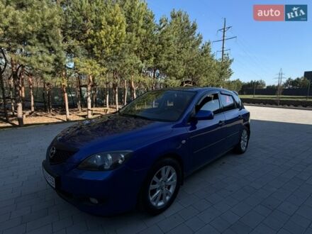 Синий Мазда 3, объемом двигателя 1.6 л и пробегом 296 тыс. км за 4300 $, фото 1 на Automoto.ua