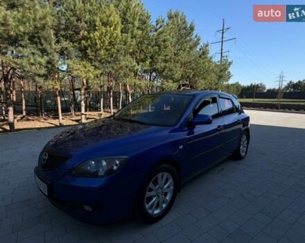 Синий Мазда 3, объемом двигателя 1.6 л и пробегом 296 тыс. км за 4300 $, фото 1 на Automoto.ua