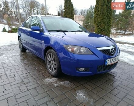 Синий Мазда 3, объемом двигателя 1.6 л и пробегом 240 тыс. км за 4850 $, фото 1 на Automoto.ua