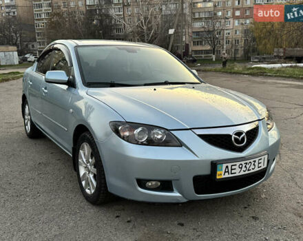 Синий Мазда 3, объемом двигателя 1.6 л и пробегом 144 тыс. км за 4950 $, фото 1 на Automoto.ua