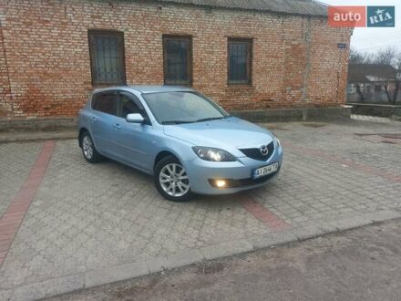 Синий Мазда 3, объемом двигателя 1.6 л и пробегом 203 тыс. км за 5555 $, фото 1 на Automoto.ua