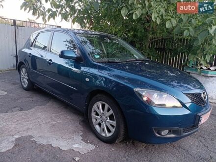 Синий Мазда 3, объемом двигателя 1.6 л и пробегом 191 тыс. км за 5299 $, фото 1 на Automoto.ua