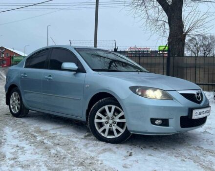 Синий Мазда 3, объемом двигателя 1.6 л и пробегом 223 тыс. км за 5990 $, фото 1 на Automoto.ua