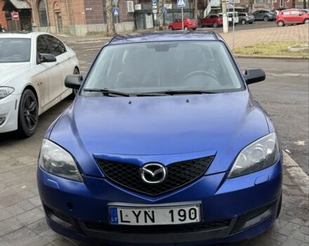 Синий Мазда 3, объемом двигателя 1.6 л и пробегом 416 тыс. км за 2899 $, фото 1 на Automoto.ua