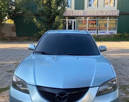 Синий Мазда 3, объемом двигателя 1.6 л и пробегом 151 тыс. км за 3500 $, фото 1 на Automoto.ua
