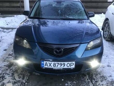 Синий Мазда 3, объемом двигателя 1.6 л и пробегом 240 тыс. км за 5500 $, фото 1 на Automoto.ua
