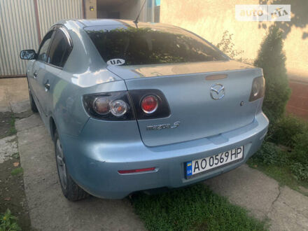 Мазда 3 2007 у Хусте на Automoto.ua Синій Мазда 3, об'ємом двигуна 1.6 л та пробігом 210 тис. км за 4900 $, фото 1 на Automoto.ua