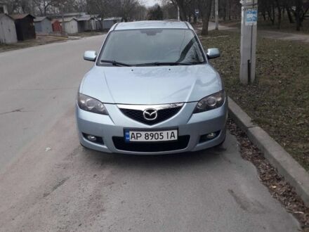 Мазда 3 2007 в Запорожье на Automoto.ua Синий Мазда 3, объемом двигателя 1.6 л и пробегом 260 тыс. км за 6100 $, фото 1 на Automoto.ua