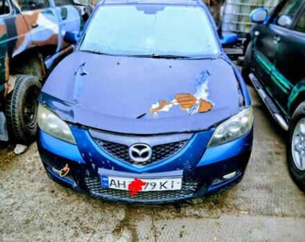Синій Мазда 3, об'ємом двигуна 1.6 л та пробігом 285 тис. км за 500 $, фото 1 на Automoto.ua