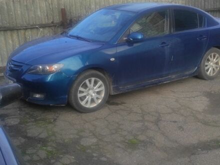 Синий Мазда 3, объемом двигателя 1.6 л и пробегом 440 тыс. км за 3500 $, фото 1 на Automoto.ua