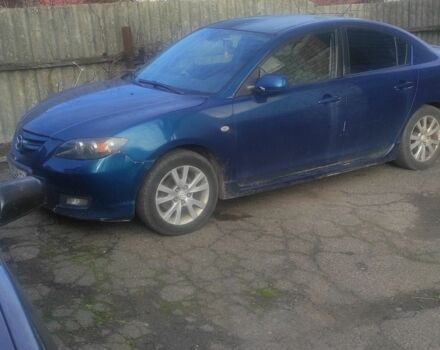 Синий Мазда 3, объемом двигателя 1.6 л и пробегом 440 тыс. км за 3500 $, фото 1 на Automoto.ua