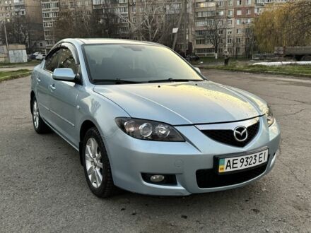 Синий Мазда 3, объемом двигателя 1.6 л и пробегом 144 тыс. км за 4950 $, фото 1 на Automoto.ua