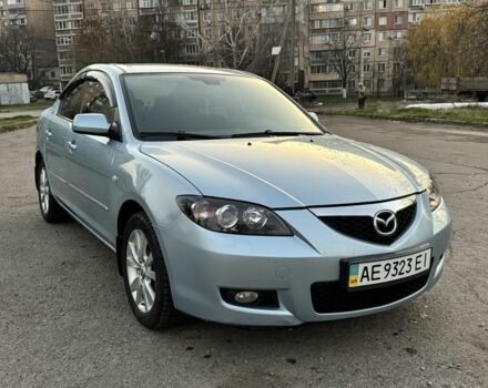 Синий Мазда 3, объемом двигателя 1.6 л и пробегом 144 тыс. км за 4950 $, фото 1 на Automoto.ua