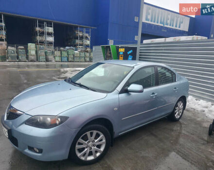 Синий Мазда 3, объемом двигателя 1.6 л и пробегом 184 тыс. км за 5000 $, фото 1 на Automoto.ua