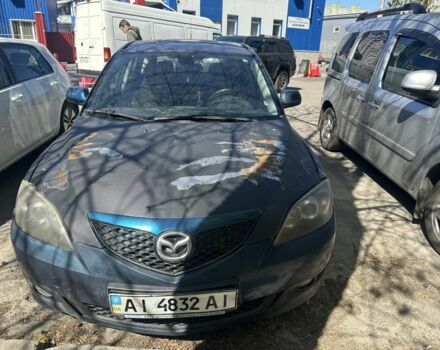 Синий Мазда 3, объемом двигателя 1.6 л и пробегом 238 тыс. км за 2400 $, фото 1 на Automoto.ua