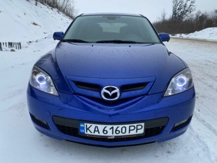 Синий Мазда 3, объемом двигателя 2.3 л и пробегом 216 тыс. км за 5700 $, фото 1 на Automoto.ua