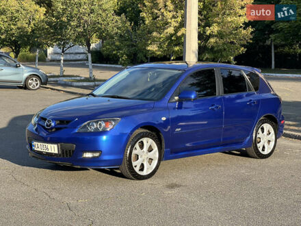 Мазда 3 2007 в Киеве на Automoto.ua Синий Мазда 3, объемом двигателя 2.26 л и пробегом 215 тыс. км за 6500 $, фото 1 на Automoto.ua