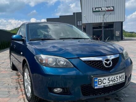 Синій Мазда 3, об'ємом двигуна 2 л та пробігом 200 тис. км за 4000 $, фото 1 на Automoto.ua