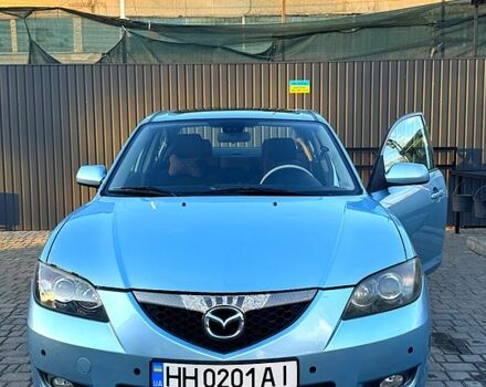 Мазда 3 2007 в Первомайск на Automoto.ua Синий Мазда 3, объемом двигателя 1.6 л и пробегом 247 тыс. км за 5000 $, фото 1 на Automoto.ua